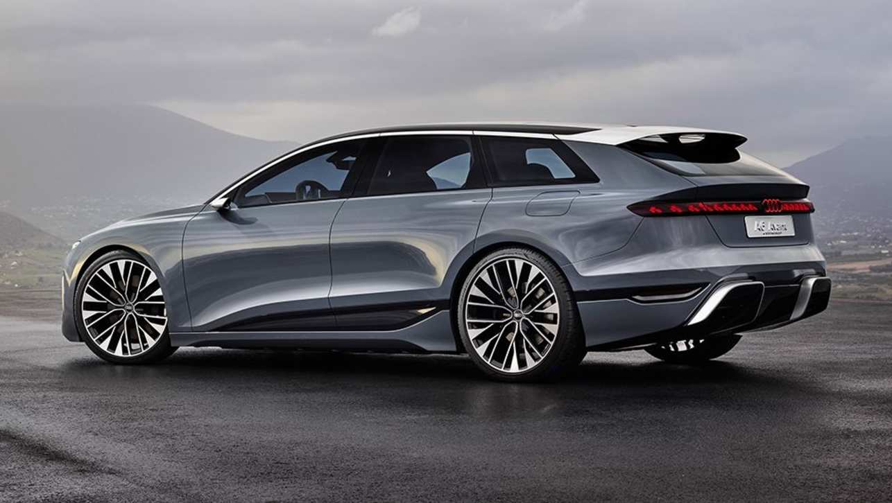 The Audi A6 Avant e-tron concept is built on the new PPE architecture enabling cutting-edge technologies.